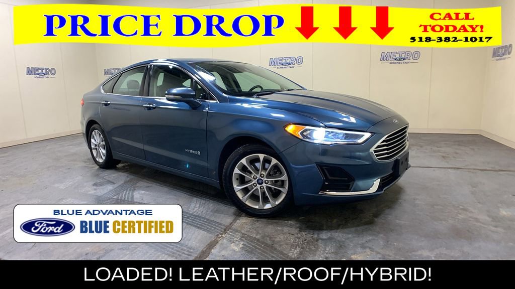 Certified 2019 Ford Fusion SEL