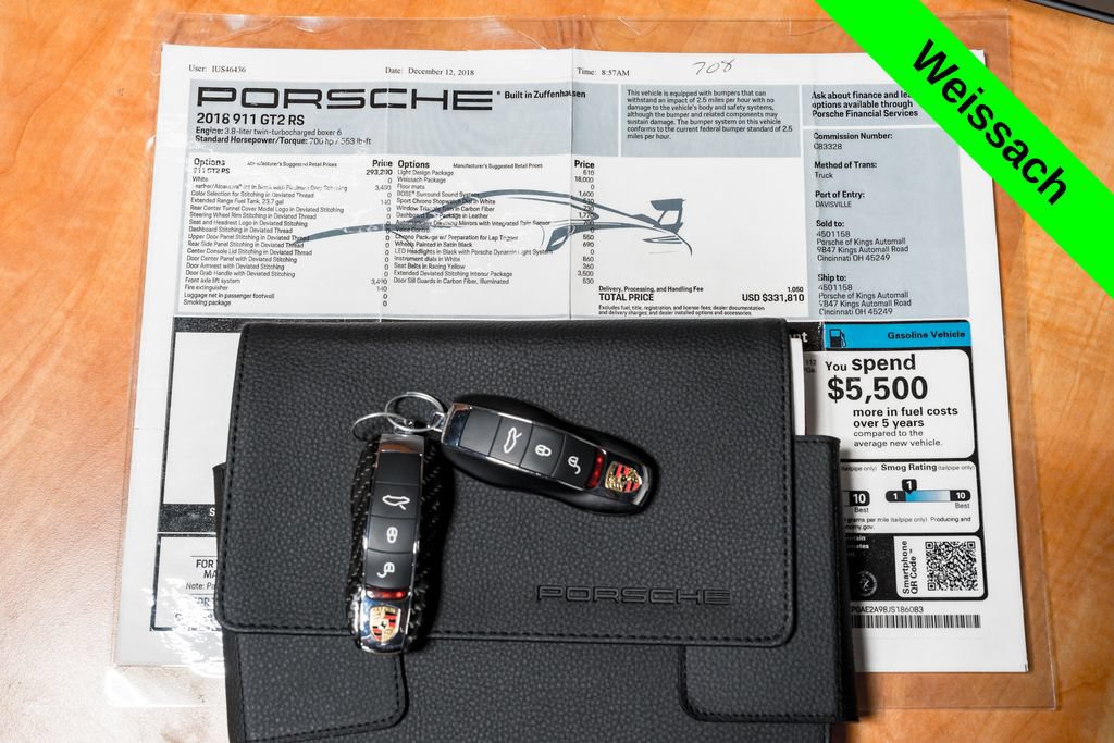 Used 2018 Porsche 911 GT2 RS RWD image 56
