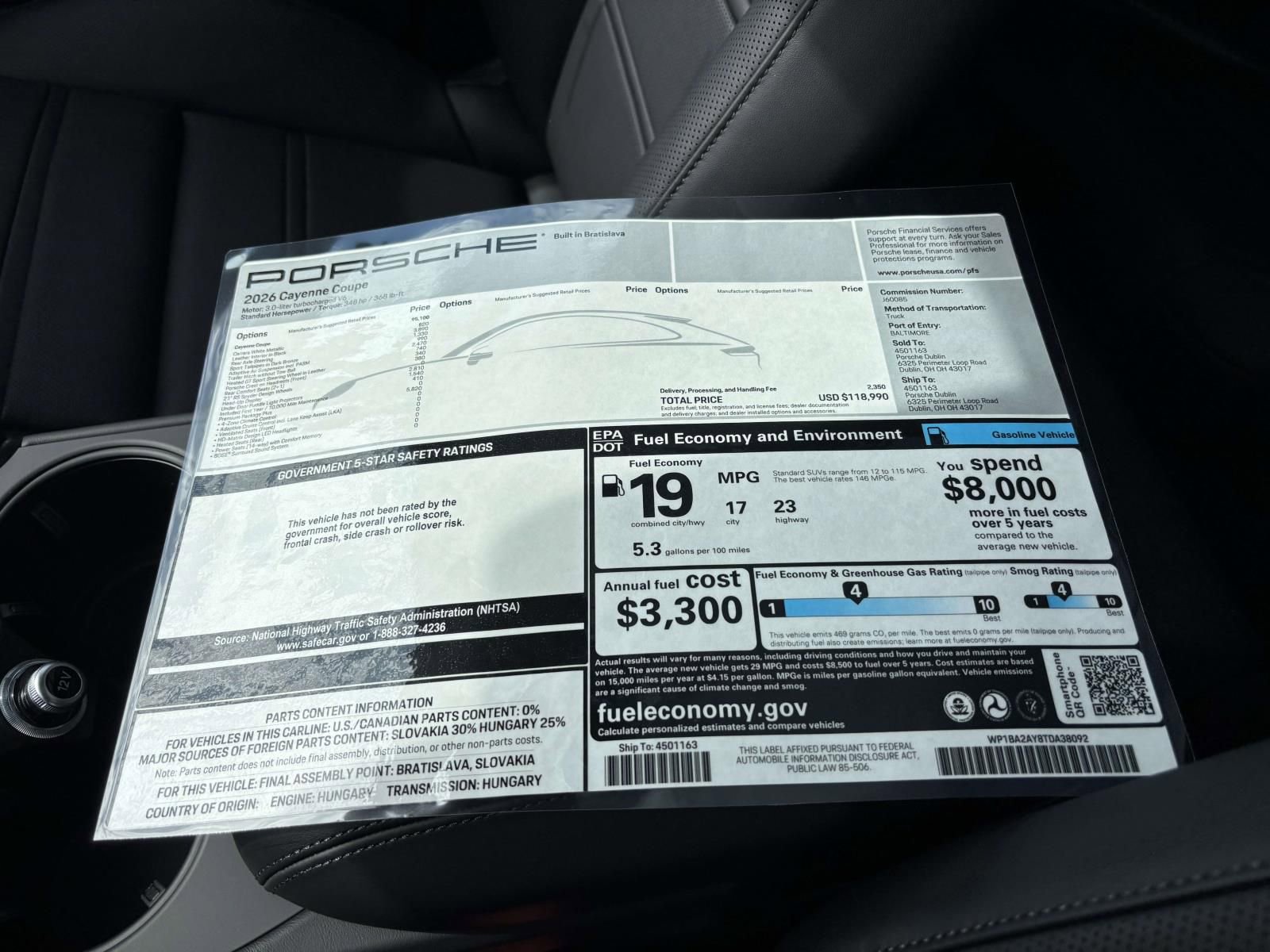 New 2026 Porsche Cayenne Coupe image 41