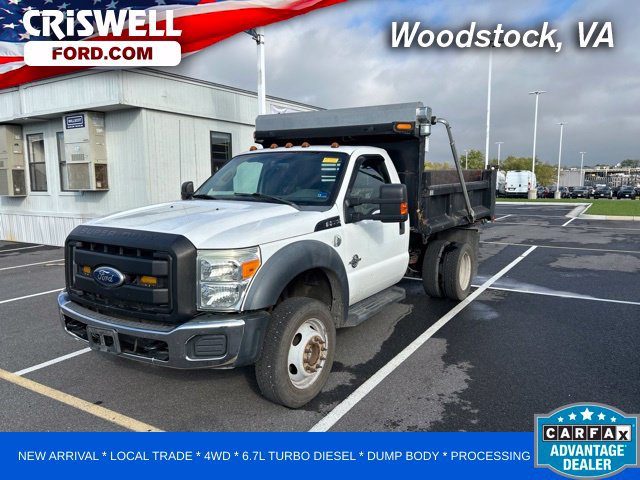 Used 2011 Ford F550 4x4 Regular Cab Super Duty w/ Payload Upgrade Pkg image 1