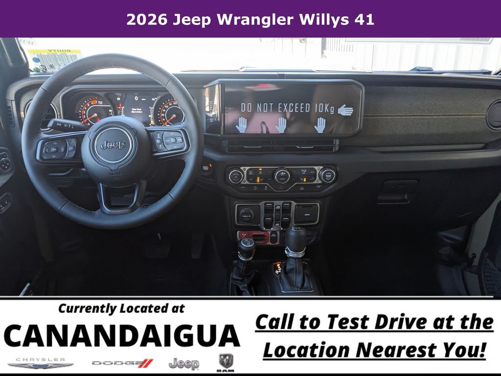 New 2026 Jeep Wrangler Unlimited Sport AWD/4WD image 12