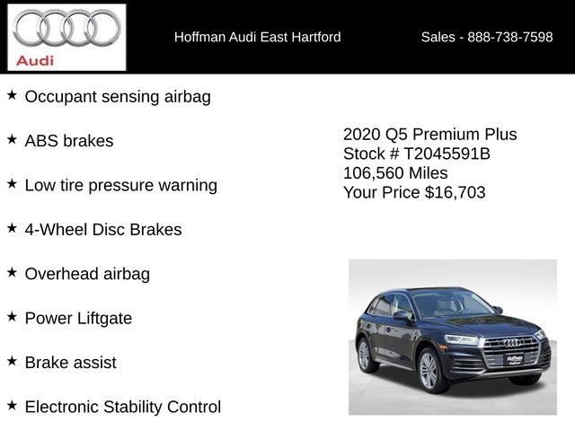 Used 2020 Audi Q5 2.0T Premium Plus AWD/4WD image 24