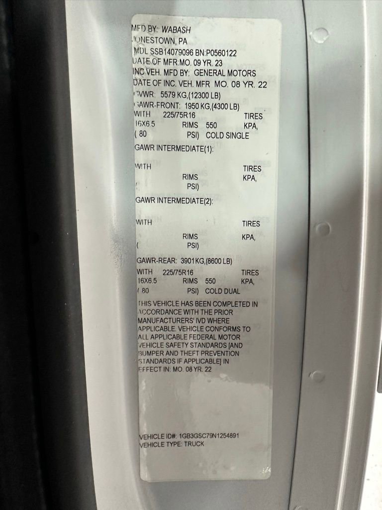 Used 2022 Chevrolet Express 3500 w/ Power Convenience Package image 12