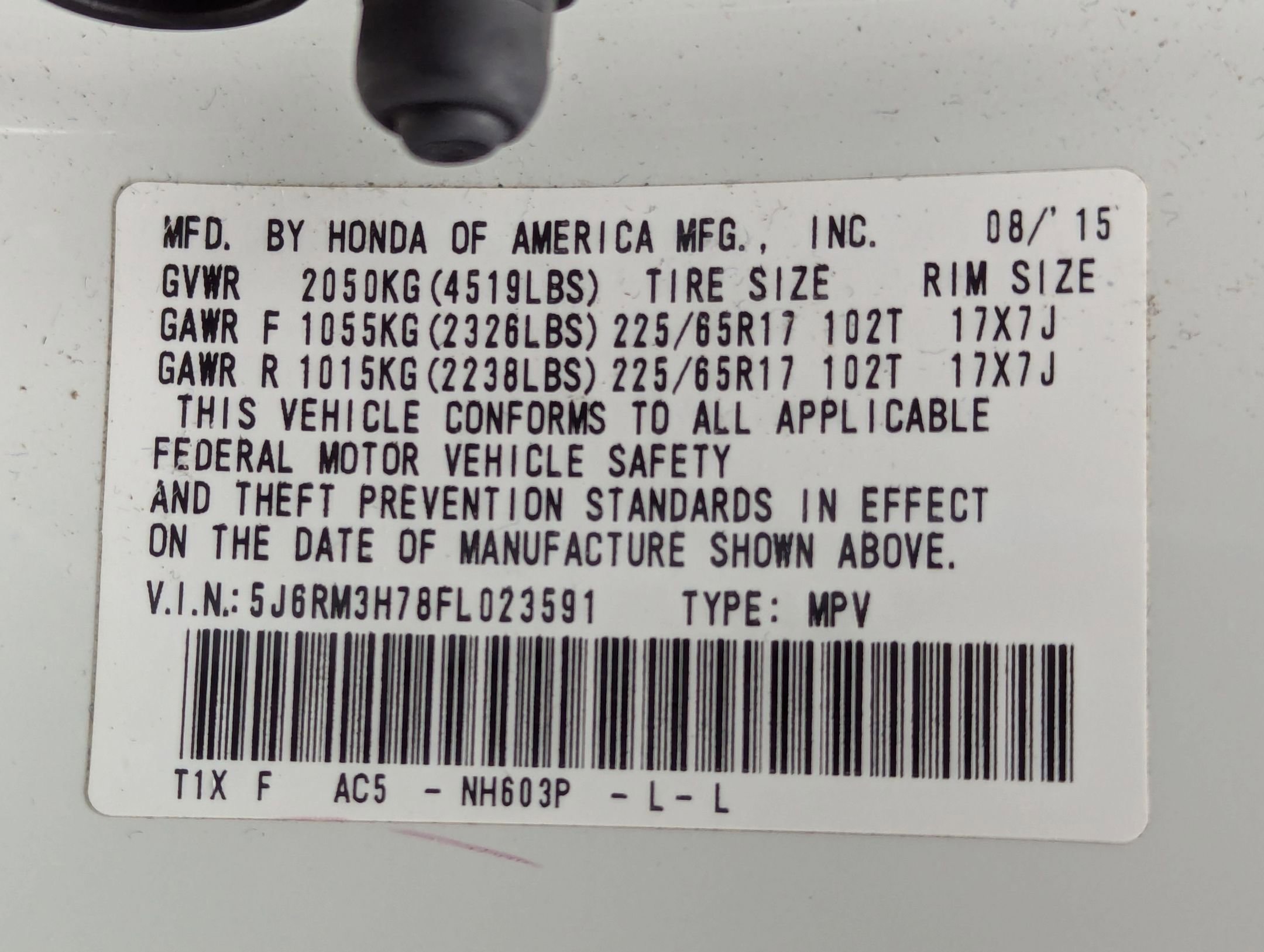 Used 2015 Honda CR-V EX-L image 31