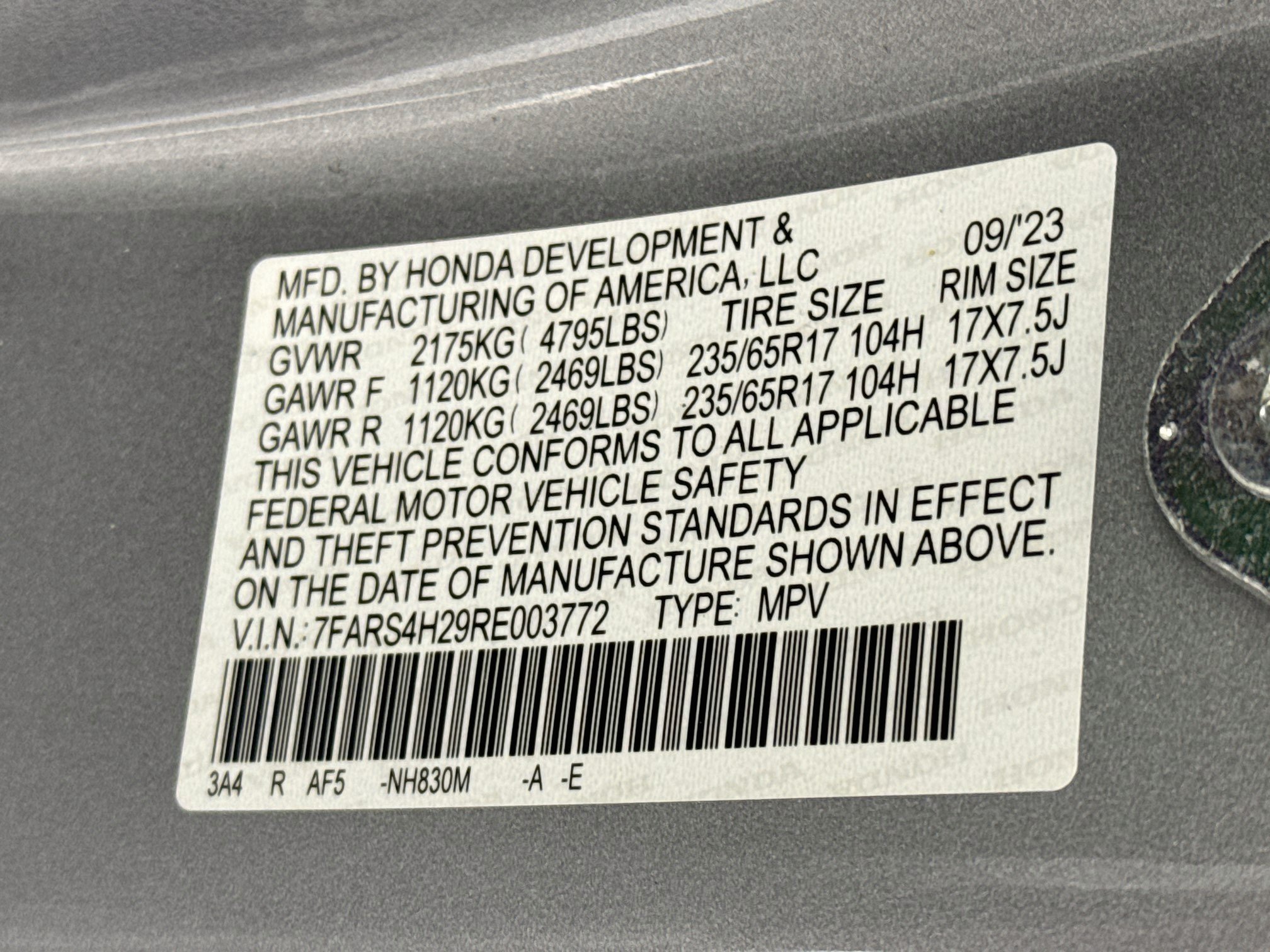 Certified 2024 Honda CR-V LX image 29