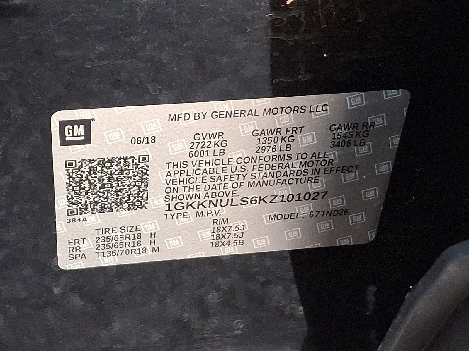 Used 2019 GMC Acadia SLT w/ LPO, Floor Liner Package image 29