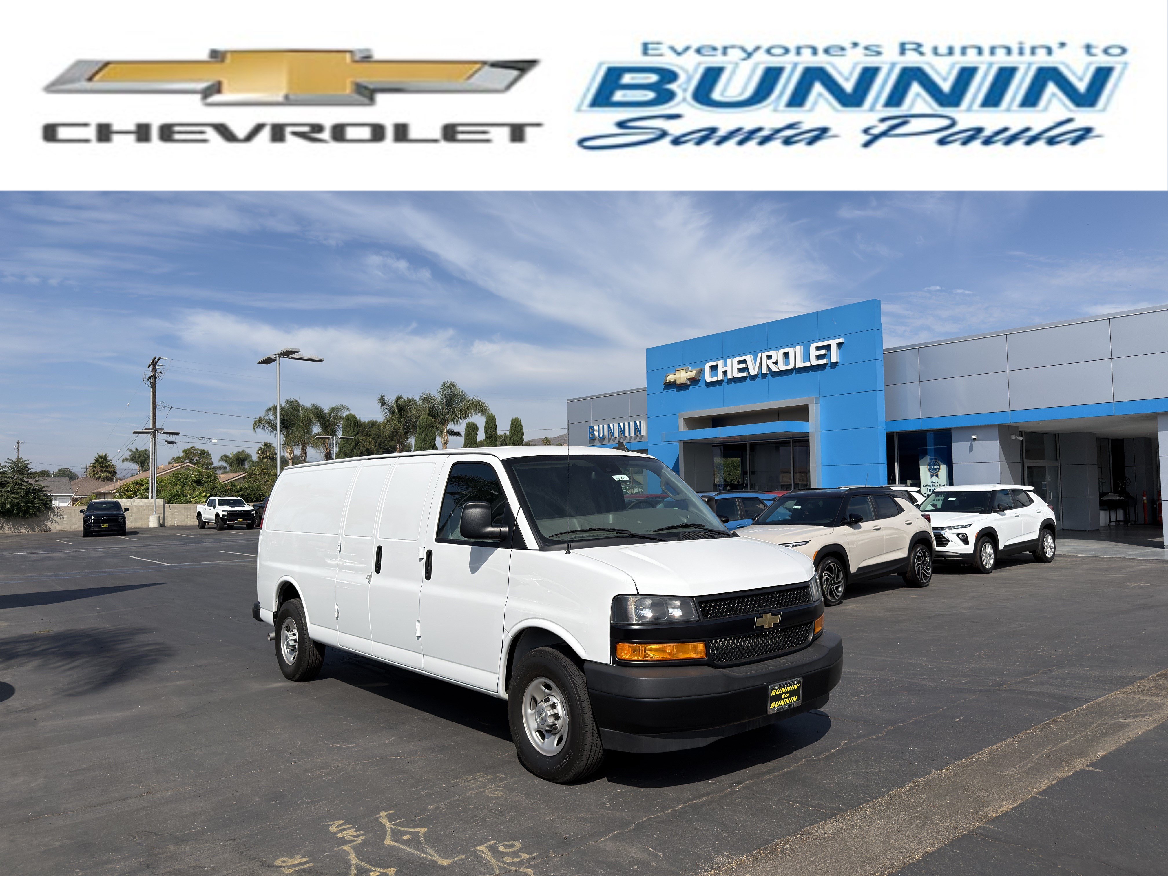 New 2023 Chevrolet Express 3500 Extended w/ Driver Convenience Package RWD image 1