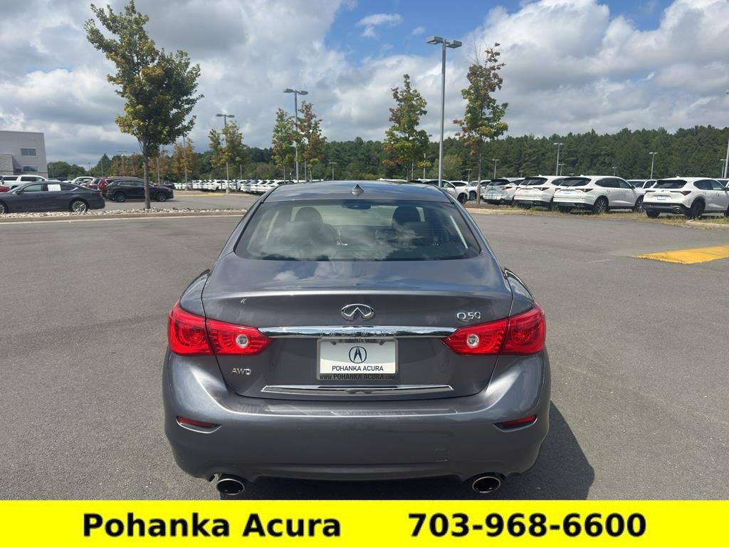 Used 2017 INFINITI Q50 2.0t w/ Moonroof Package AWD/4WD image 6