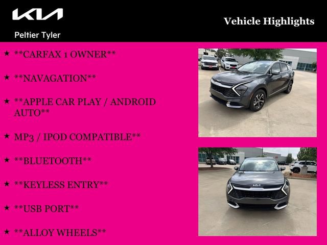 Certified 2024 Kia Sportage EX FWD image 12