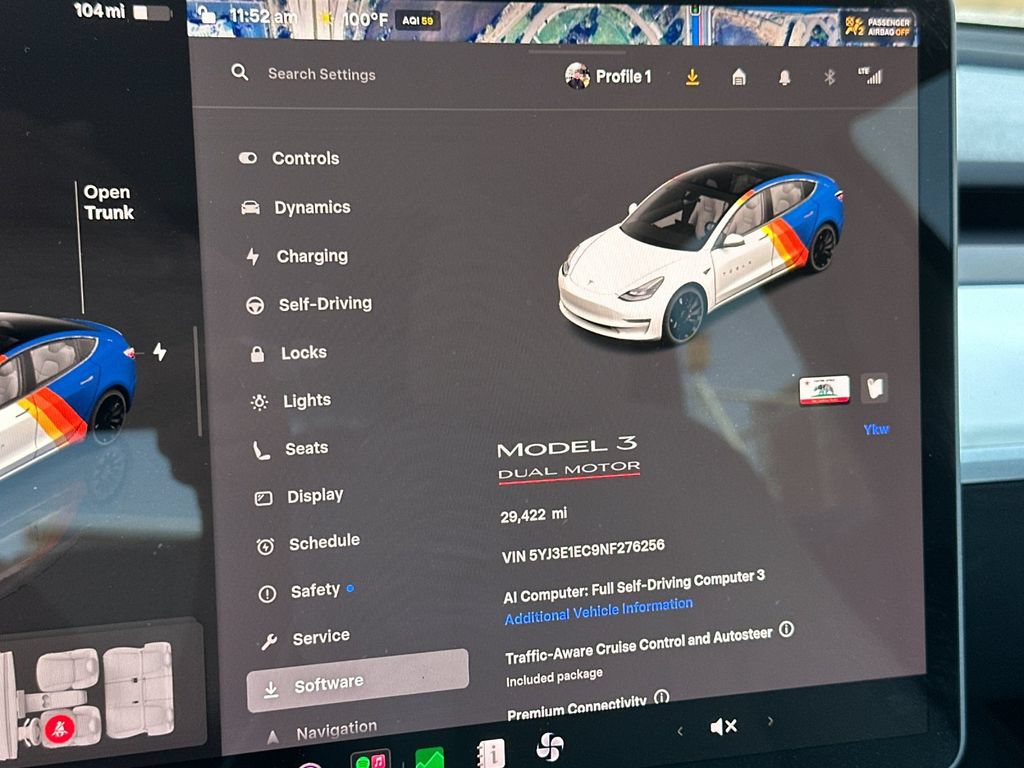 Used 2022 Tesla Model 3 Performance AWD/4WD image 22