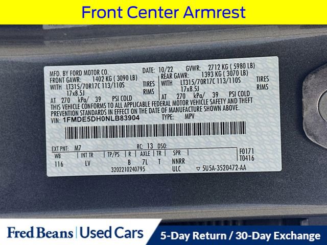 Certified 2022 Ford Bronco 4-Door w/ Sasquatch Package image 33