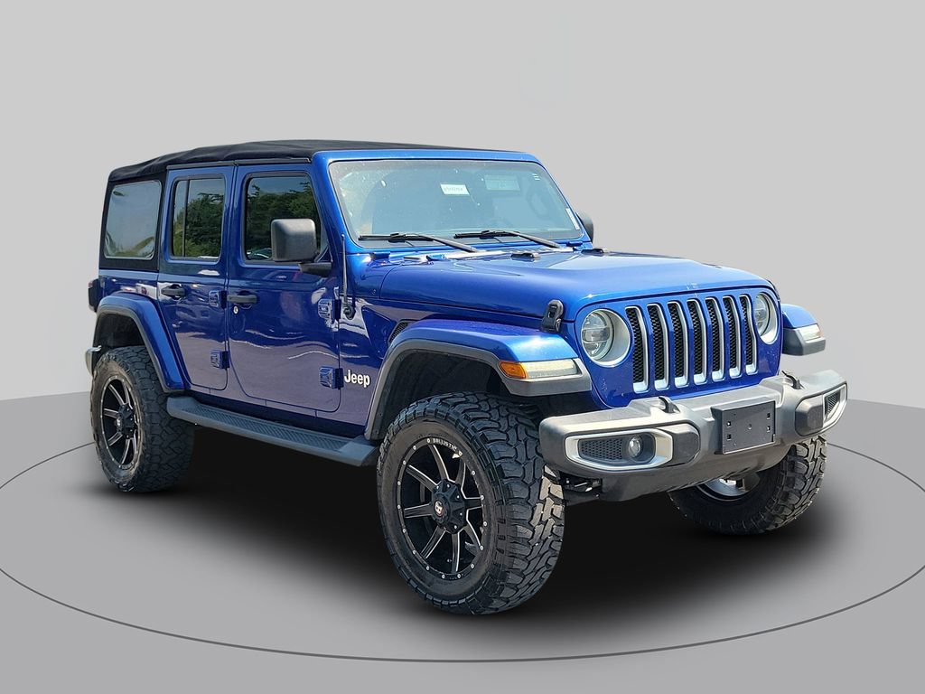 Used 2018 Jeep Wrangler Unlimited Sahara AWD/4WD image 1