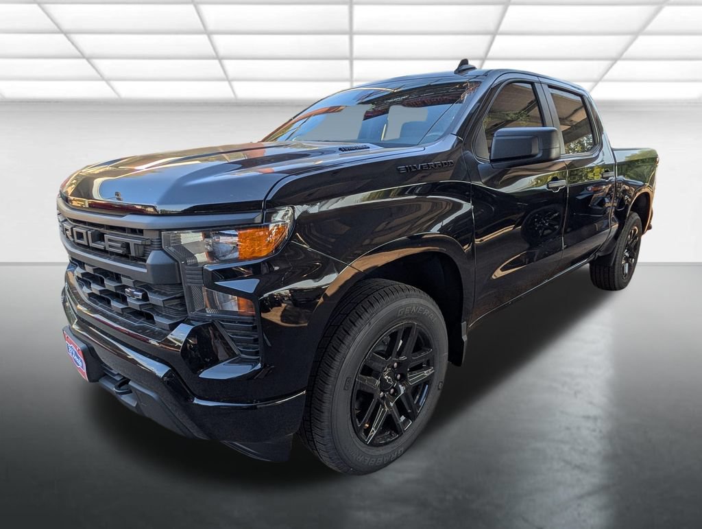 New 2026 Chevrolet Silverado 1500 Custom w/ LPO, Dark Essentials Package RWD image 23