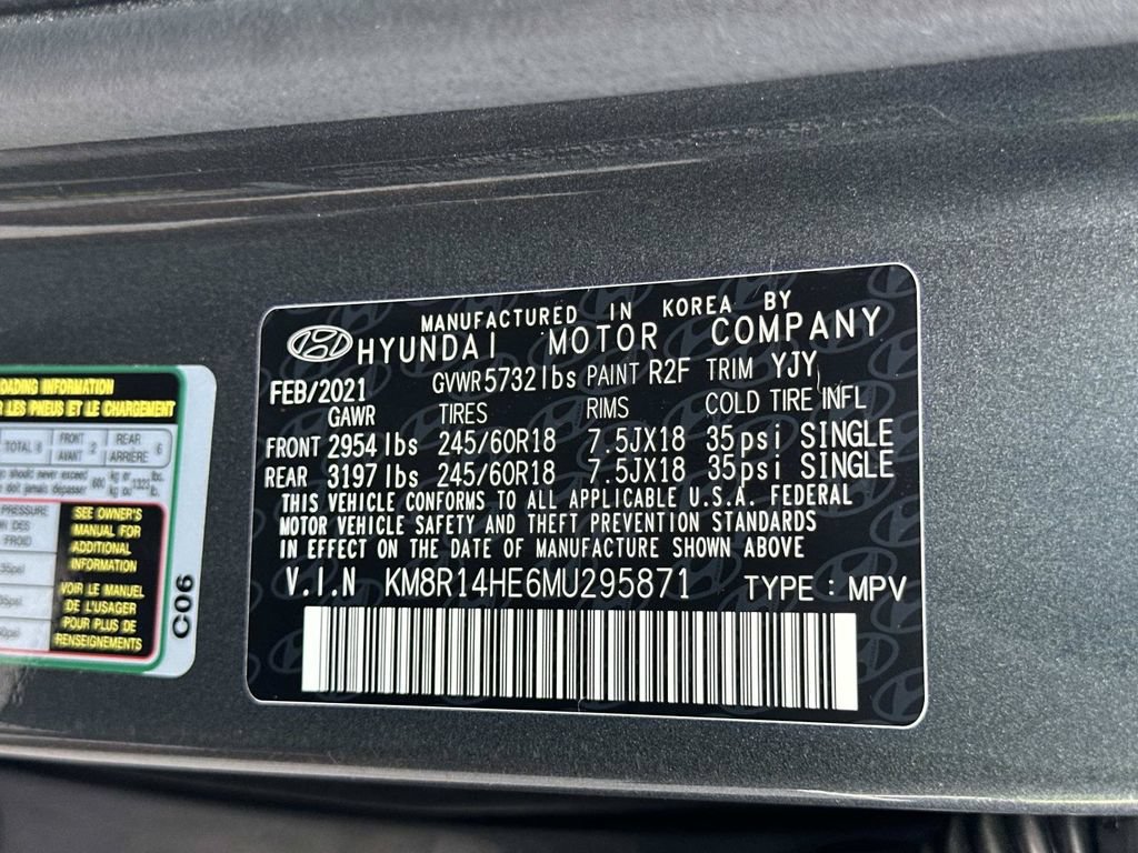 Used 2021 Hyundai Palisade SE FWD image 32