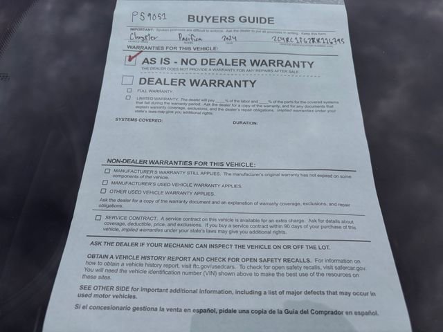 Used 2024 Chrysler Pacifica Touring image 35