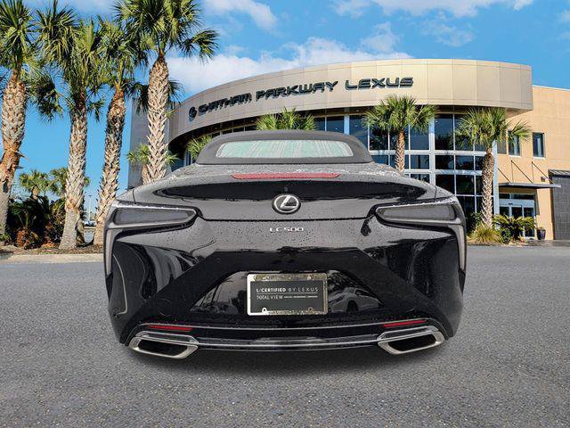 Certified 2021 Lexus LC 500 Convertible w/ Touring Package RWD image 5