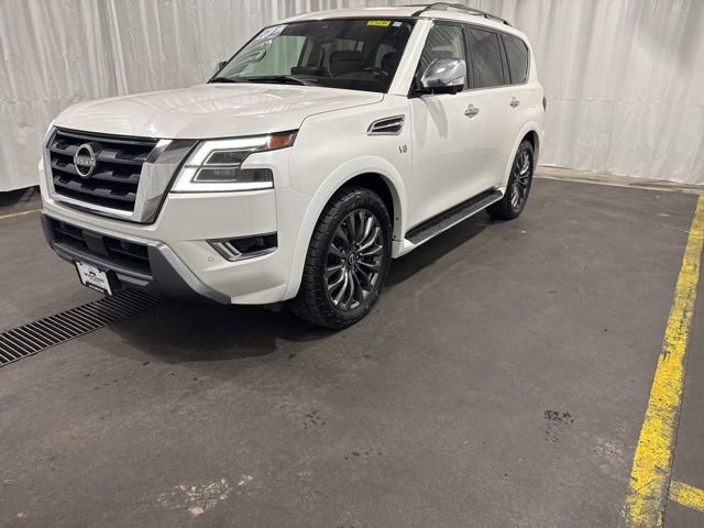 Used 2021 Nissan Armada Platinum w/ Captain's Chairs Package image 7