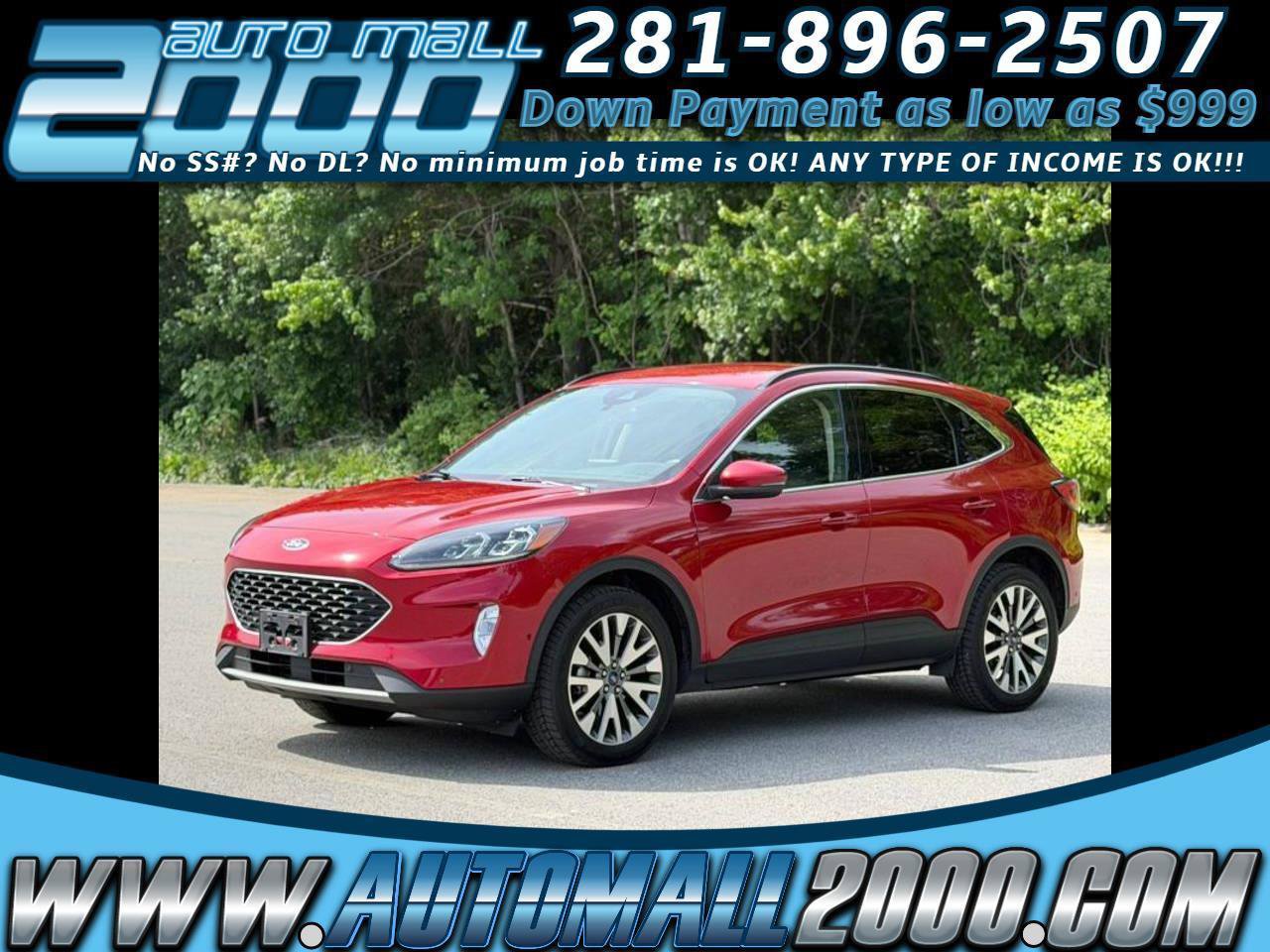 Used 2020 Ford Escape Titanium w/ Titanium Premium Package 2.0