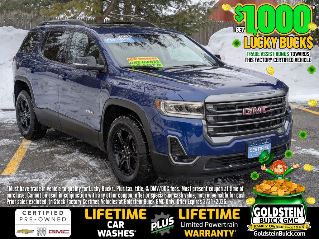 Certified 2023 GMC Acadia AT4 w/ Technology Package