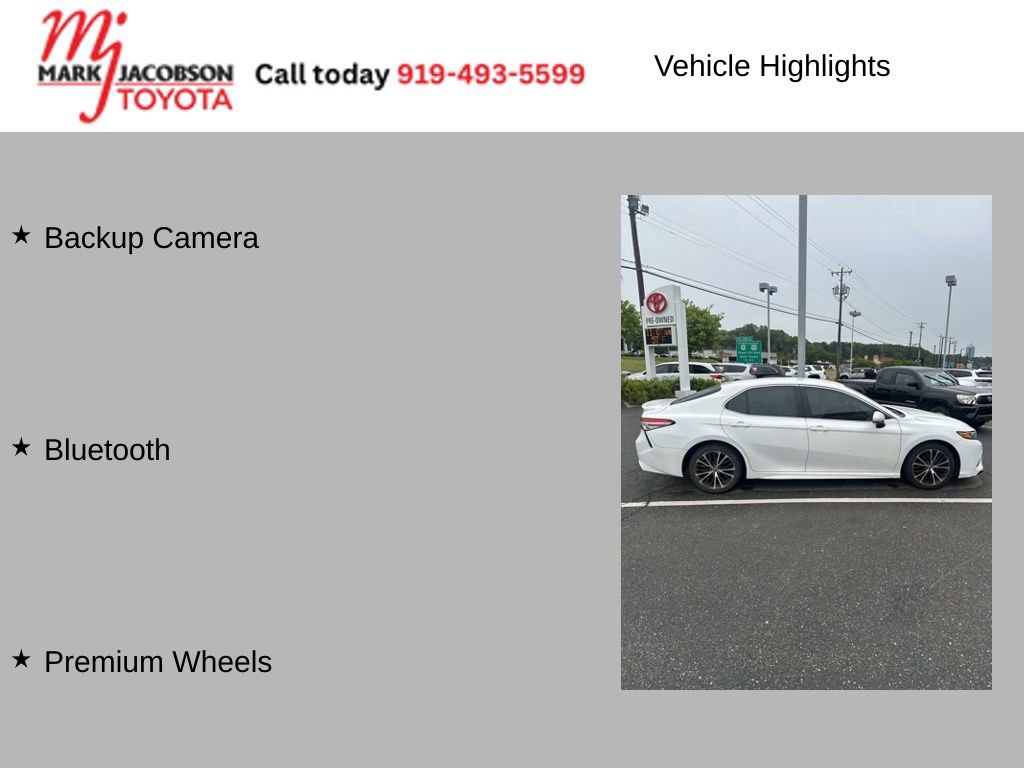 Used 2018 Toyota Camry SE FWD image 5