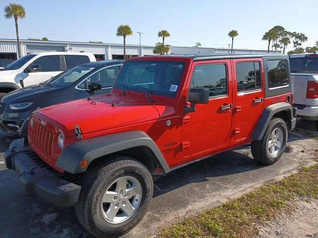 Certified 2016 Jeep Wrangler Unlimited Sport w/ Quick Order Package 24S image 2