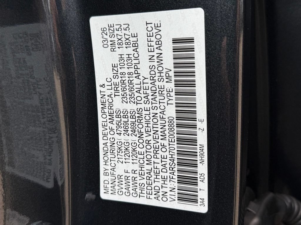 Certified 2026 Honda CR-V EX-L image 31