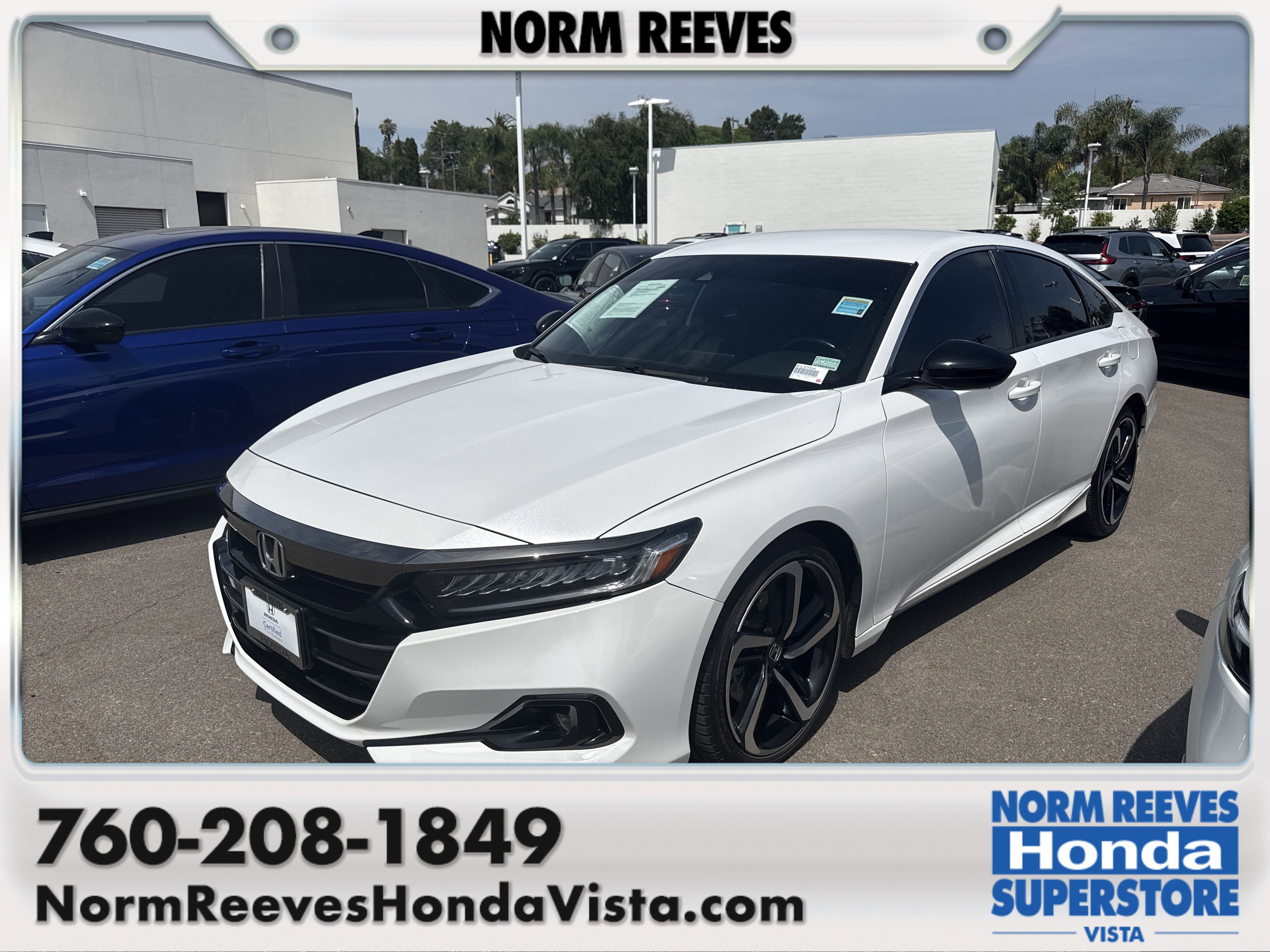 Certified 2022 Honda Accord Sport image 1