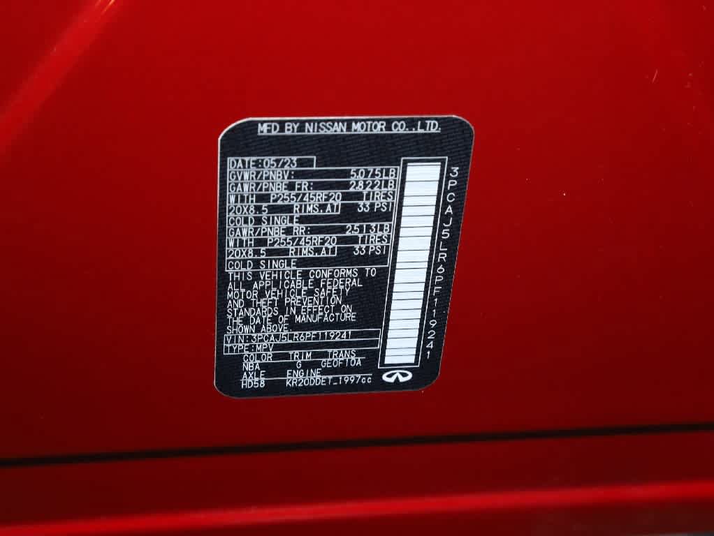 Used 2023 INFINITI QX55 Sensory w/ Lighting Package AWD/4WD image 20