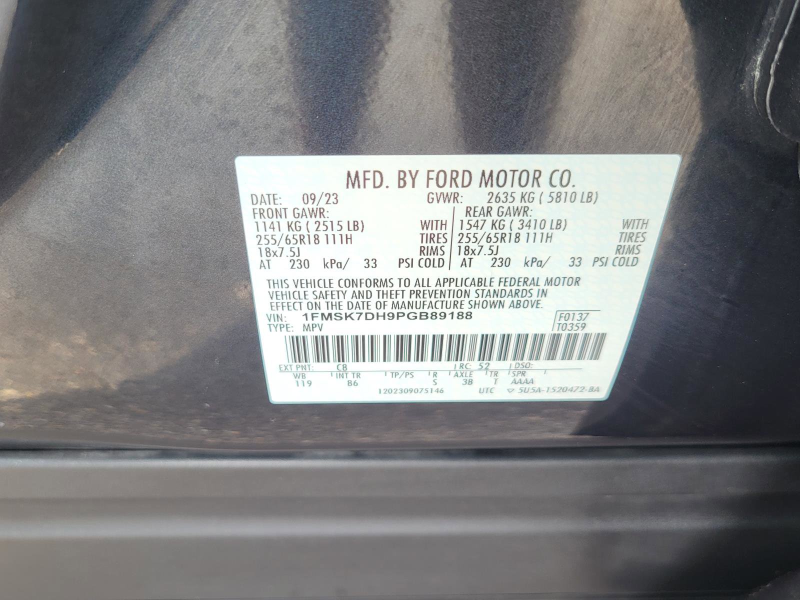 Used 2023 Ford Explorer XLT image 34