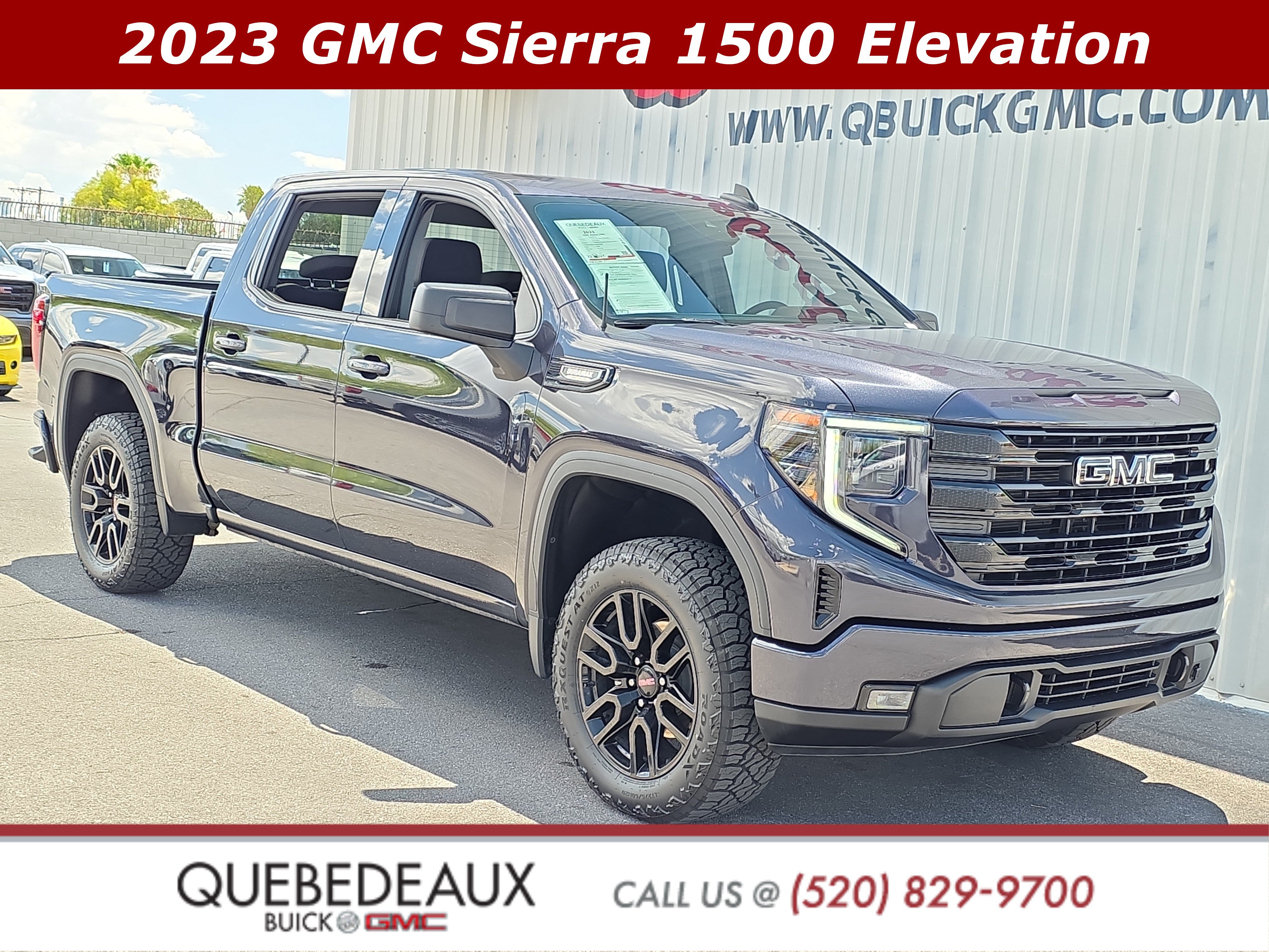 Used 2023 GMC Sierra 1500 Elevation w/ LPO, Elevation Black Package