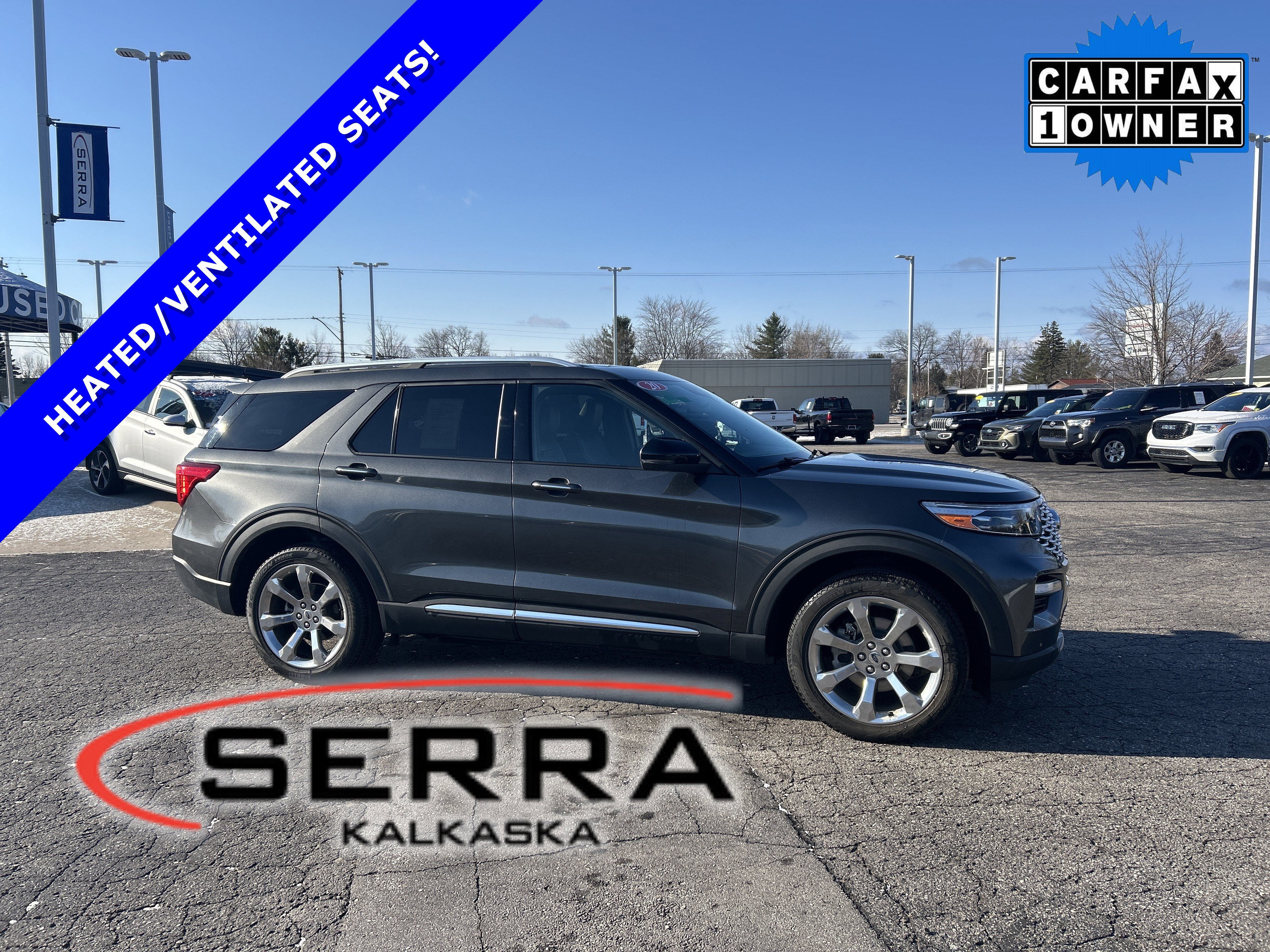 Used 2020 Ford Explorer Platinum w/ Premium Technology Package image 1