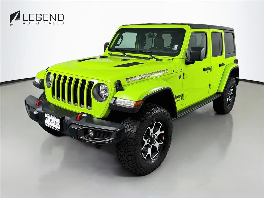 Used 2021 Jeep Wrangler Unlimited Rubicon AWD/4WD image 1