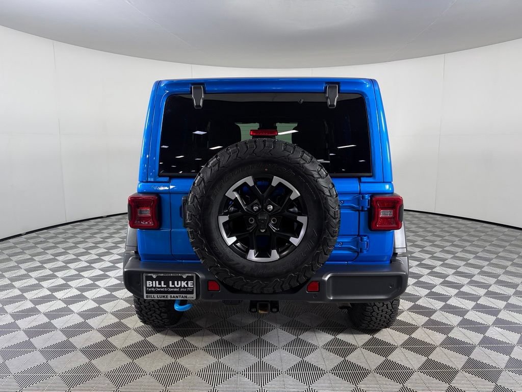 Used 2024 Jeep Wrangler Unlimited Rubicon 4xe w/ Technology Group AWD/4WD image 8