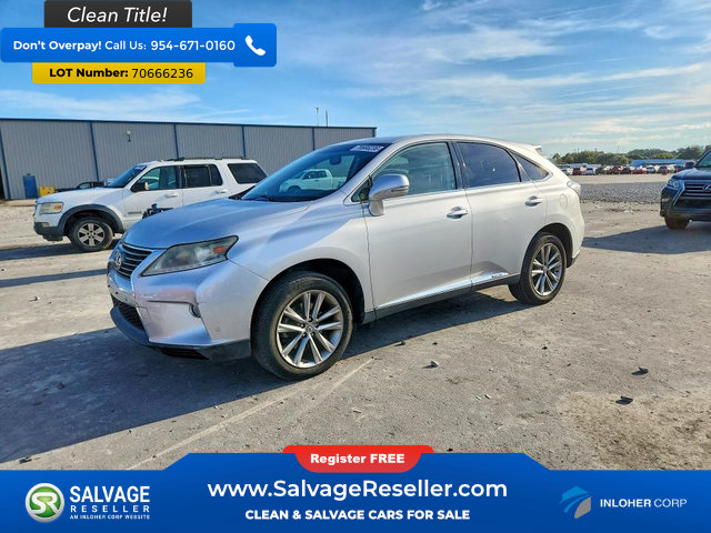 Used 2013 Lexus RX 450h FWD w/ Navigation Pkg image 1
