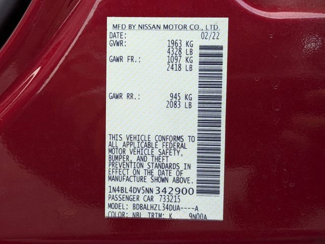 Used 2022 Nissan Altima 2.5 SV image 34