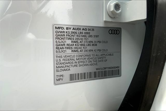 New 2025 Audi Q7 2.0T Premium Plus image 12
