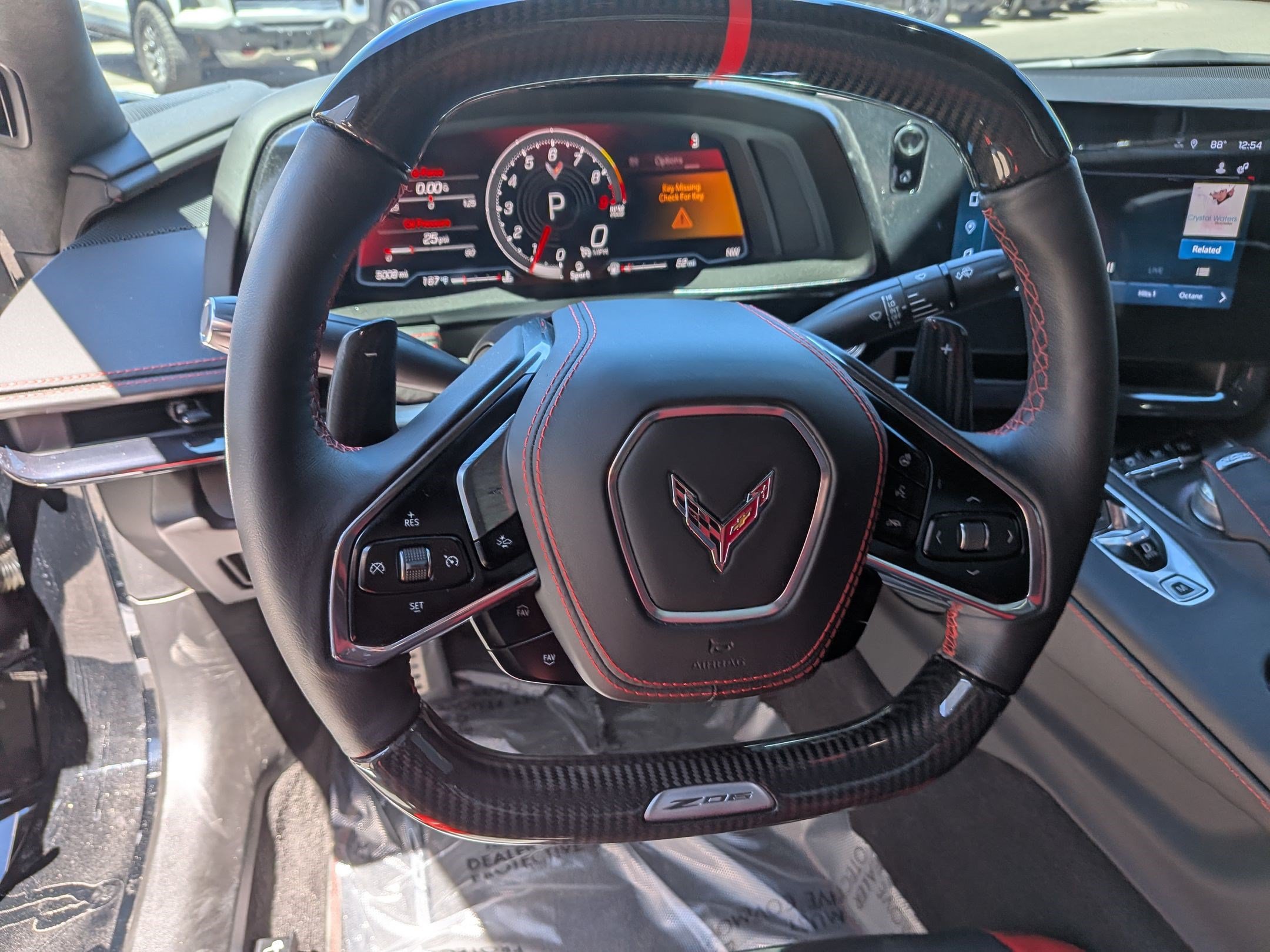 Used 2024 Chevrolet Corvette Z06 w/ Stealth Interior Trim Package RWD image 16