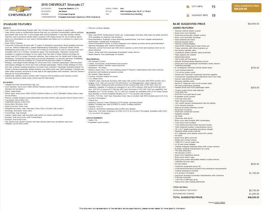 Used 2018 Chevrolet Silverado 1500 LT w/ All Star Edition image 4