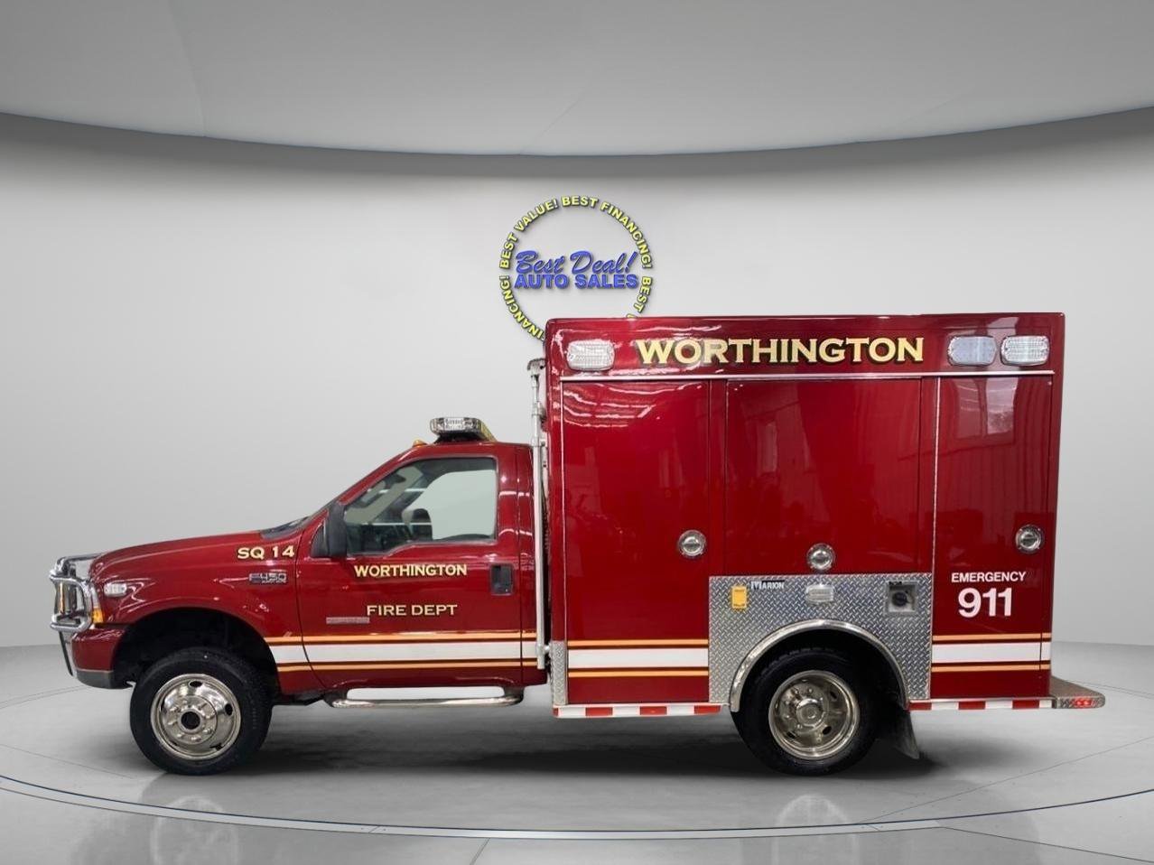 Used 2003 Ford F450 4x4 Regular Cab Super Duty image 4