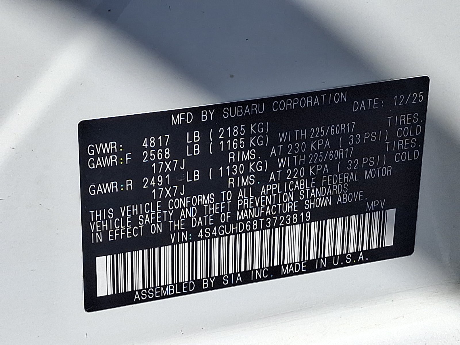 Certified 2026 Subaru Crosstrek 2.5i Premium AWD/4WD image 26