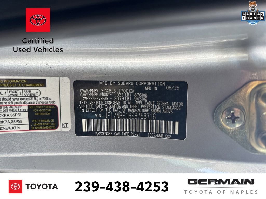 Used 2025 Toyota GR86 Premium RWD image 23