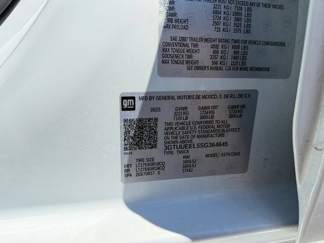 Certified 2025 GMC Sierra 1500 AT4 AWD/4WD image 25