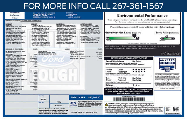 Used 2021 Ford F250 Lariat w/ Lariat Ultimate Package AWD/4WD image 6