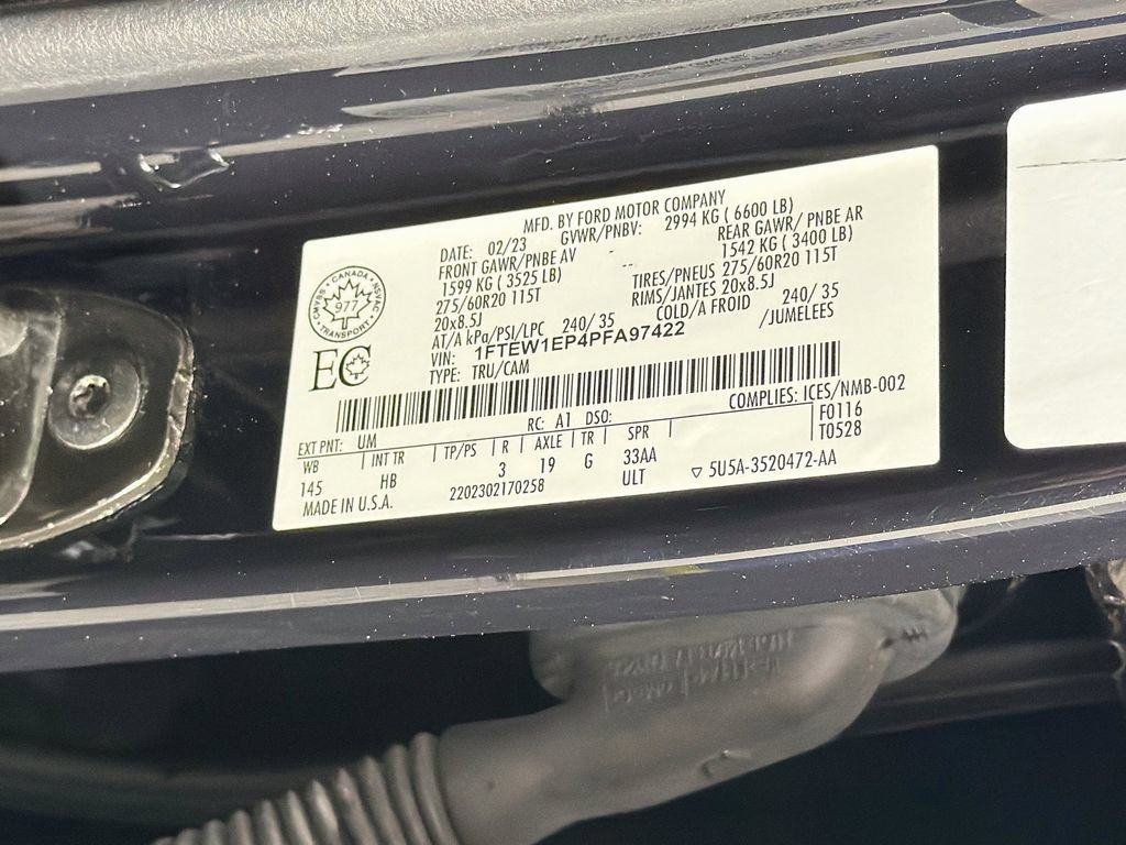 Used 2023 Ford F150 Lariat w/ Equipment Group 502A High AWD/4WD image 33