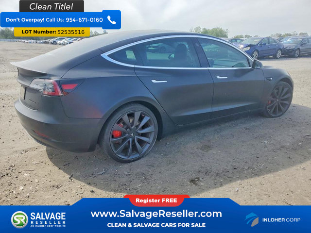 Used 2020 Tesla Model 3 Performance AWD/4WD image 4
