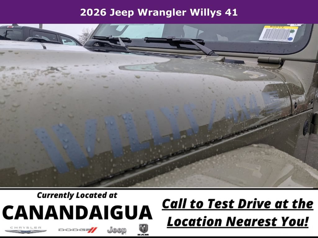 New 2026 Jeep Wrangler Unlimited Sport AWD/4WD image 26