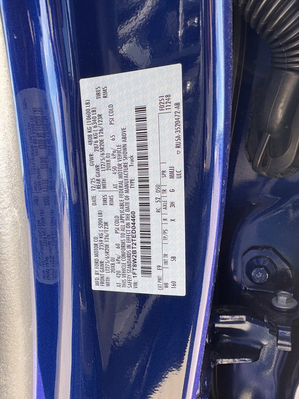 New 2026 Ford F250 Lariat w/ Black Appearance Package AWD/4WD image 71