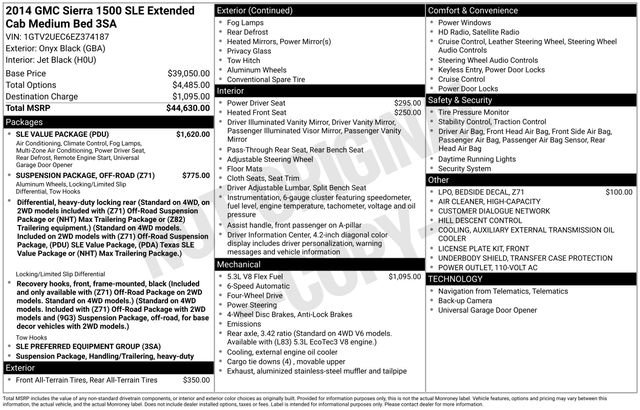 Used 2014 GMC Sierra 1500 SLE w/ SLE Value Package image 15