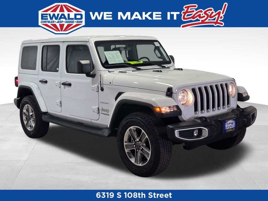 Certified 2022 Jeep Wrangler Unlimited Sahara w/ Cold Weather Group AWD/4WD video 1