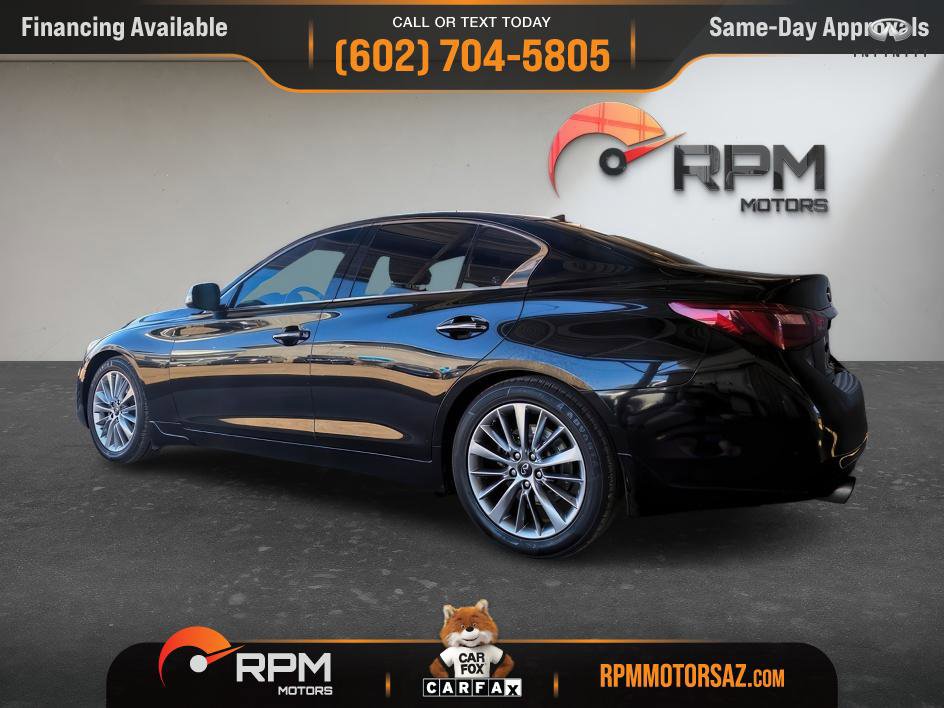 Used 2018 INFINITI Q50 Luxe w/ Cargo Package (L95) RWD image 23